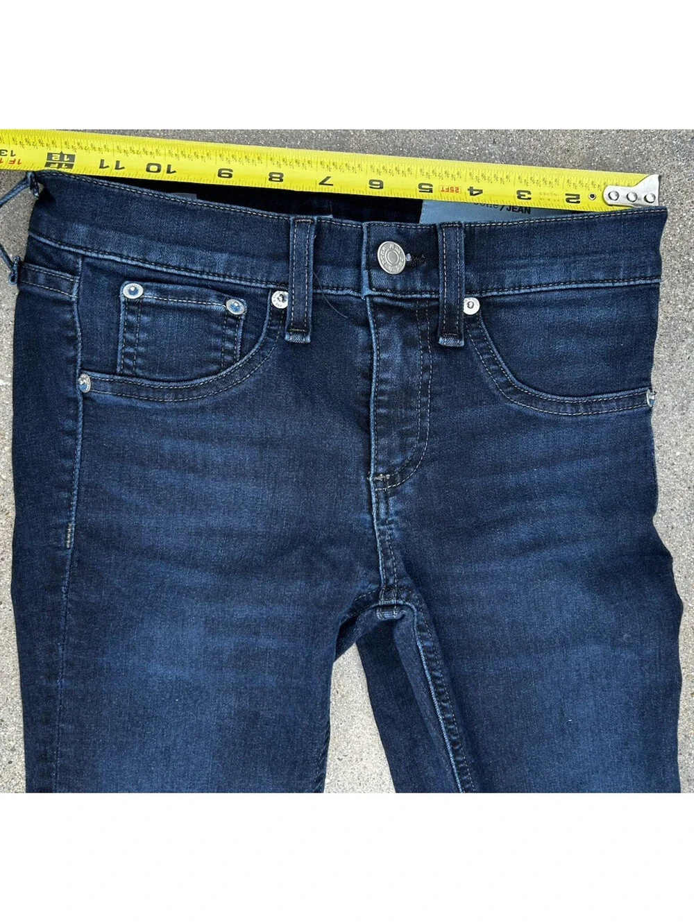 Rag & Bone Jeans Women 25W x 26L Skinny Dark Blue Wash